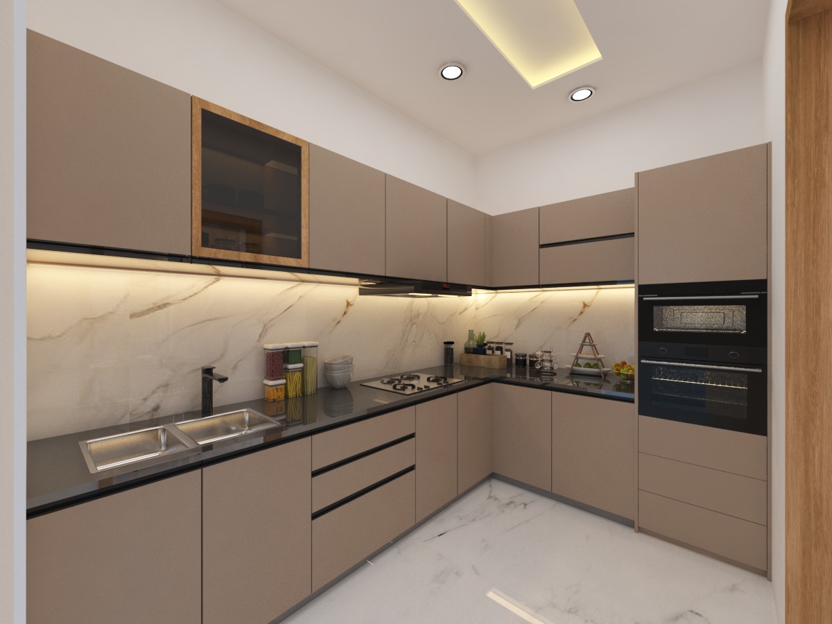 Contemporary Urban Home | 3BHK Flat Interior Design